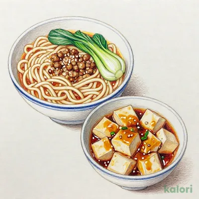 甘口マーボーセット（タンタンめん）
