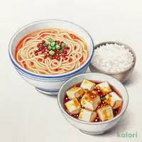甘口マーボーセット（旨辛とんこつ）
