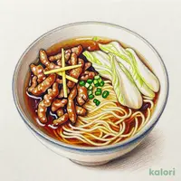 豚肉の中華風しょうが焼きとらーめんのセット（しょうゆ）