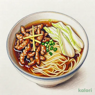 豚肉の中華風しょうが焼きとらーめんのセット（しょうゆ）