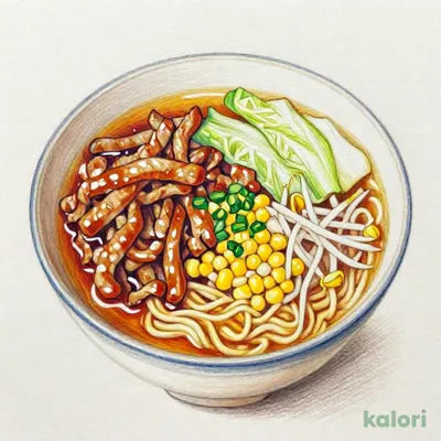豚肉の中華風しょうが焼きとらーめんのセット（みそ）