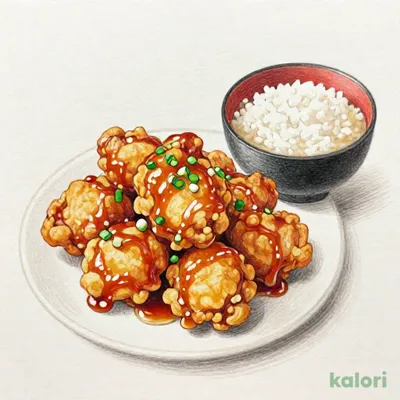 鶏のから揚げユーリンチ風セット（みそ）
