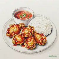 鶏のから揚げユーリンチ風セット（旨辛しょうゆ）