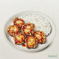 鶏のから揚げユーリンチ風セット（旨辛とんこつ）