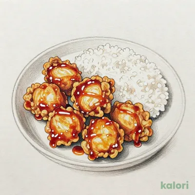 鶏のから揚げユーリンチ風セット（旨辛とんこつ）