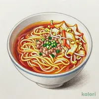 たっぷり新鮮野菜炒めとらーめんのセット（旨辛みそ）