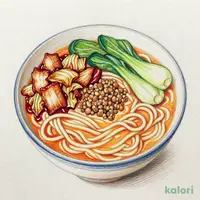 豚肉ときゃべつのホイコーローとらーめんのセット（タンタンめん）