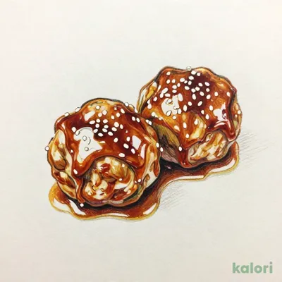 Amakara Tori Tsukune (Sweet and Spicy Chicken Meatball)