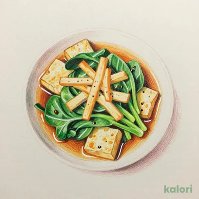 茨城県産小松菜のおひたし