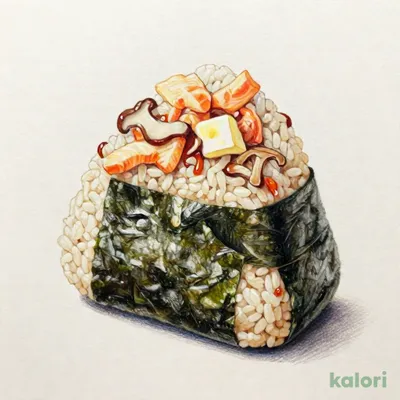 秋鮭のバター醤油むすび（9/29発売）