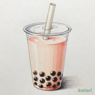 ストロベリーアールグレイ ミルクティー+パール