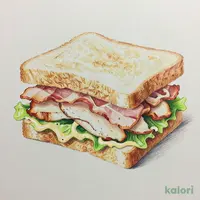 Cafe Sandwich: Bacon, Chicken & Pork