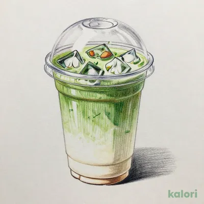 Jasmine Green Almond Milk Tea (Iced, L)