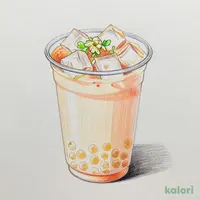 ピーチジャスミングリーン ミルクティー(L)