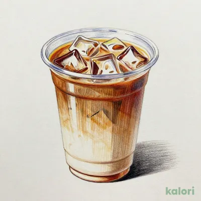 Black Almond Milk Tea (Iced, M)