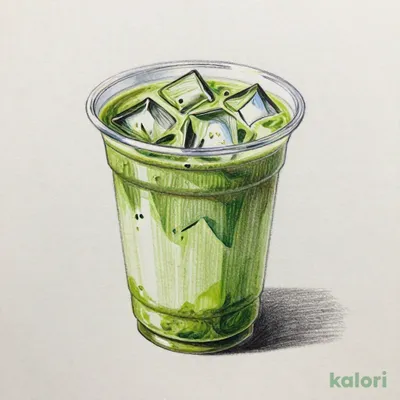 Uji Matcha Milk Tea (Iced, L)