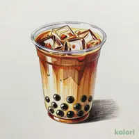 黒糖 ブラック アーモンドミルクティー（ICED・M）