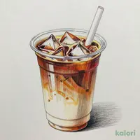 黒糖 烏龍 アーモンドミルクティー（ICED・L）