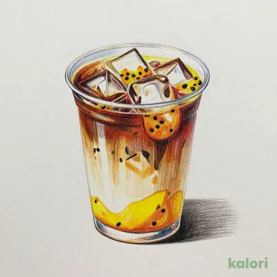 マンゴー&パッション ニルギリ紅茶 ミルクティー（ICED・S）
