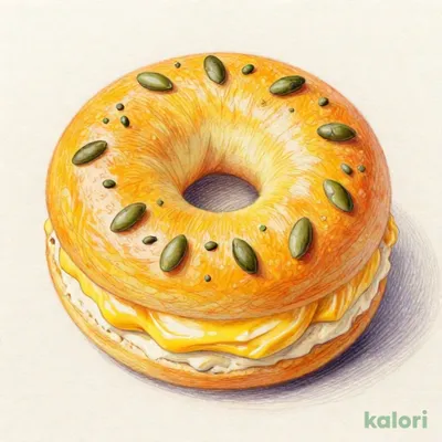 ベーグル～パンプキンチーズケーキ～