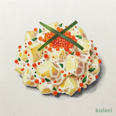 ポテトと明太子のクリーミーサラダ