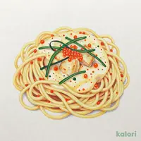 炙りたらこと大葉の明太子スパゲッティ