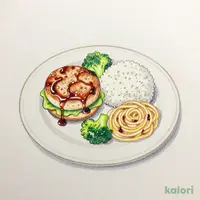Kids' Hamburg Steak Plate