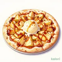 ごろごろごろリンゴピッツァ