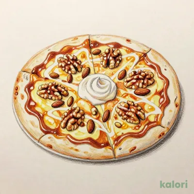 キャラメルナッツピッツァ