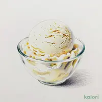 バニラアイス