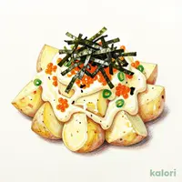 ポテトとたらこのクリーミーサラダ