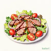 ローストビーフサラダ バルサミコドレッシング