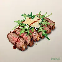 牛肉のタリアータ