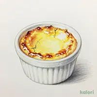 自家製カスタードブリュレ