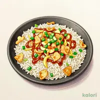 Iron Plate Garlic Rice