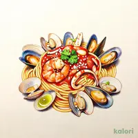 魚介たっぷりペスカトーレ