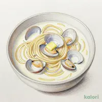 アサリスープ(牛乳仕立て)