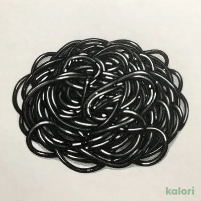 イカ墨 スパゲッティ（オリジナル味）