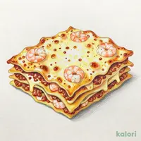 エビのラザニア