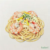 エビのレモンクリーム スパゲッティ（クリームソース味）