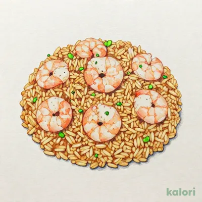 エビわさび風味 ピラフ