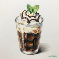 コーヒーゼリーパフェ