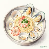 シーフード(牛乳仕立て)