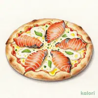 スモークサーモン ピザ（ハーフ）
