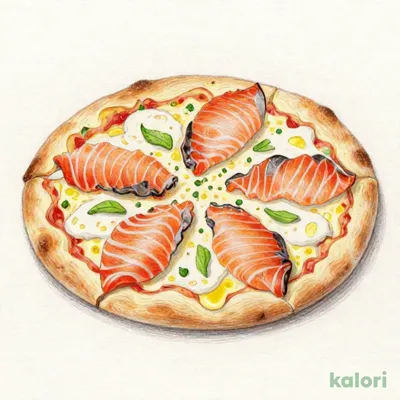 スモークサーモン ピザ（ハーフ）