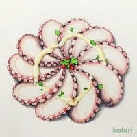 タコのカルパッチョ