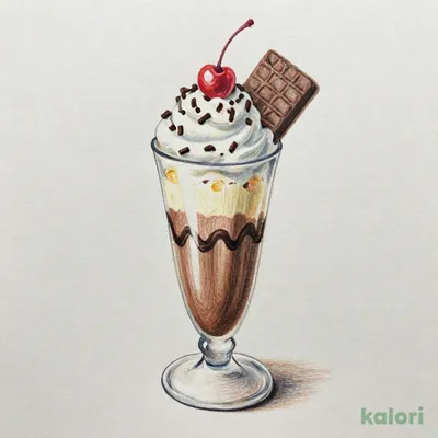 チョコレートパフェ