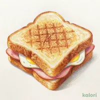 ハムエッグ 焼サンド