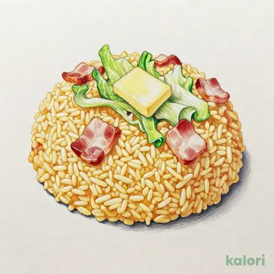 ベーコンとレタス ピラフ（塩味）
