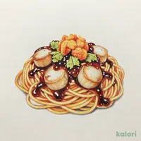 ホタテとウニ スパゲッティ（オリジナル味）